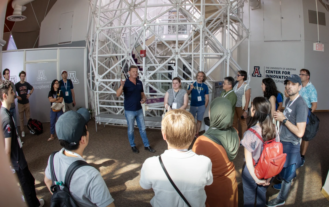 Pictures from CMWR at Biosphere 2.