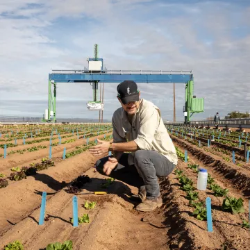 Duke Pauli with Field Scanner